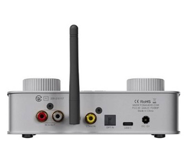 Fosi Audio Fosi Audio K7 silver - wzmacniacz słuchawkowy z DAC do HiFi - 1583295 - zdjęcie 3